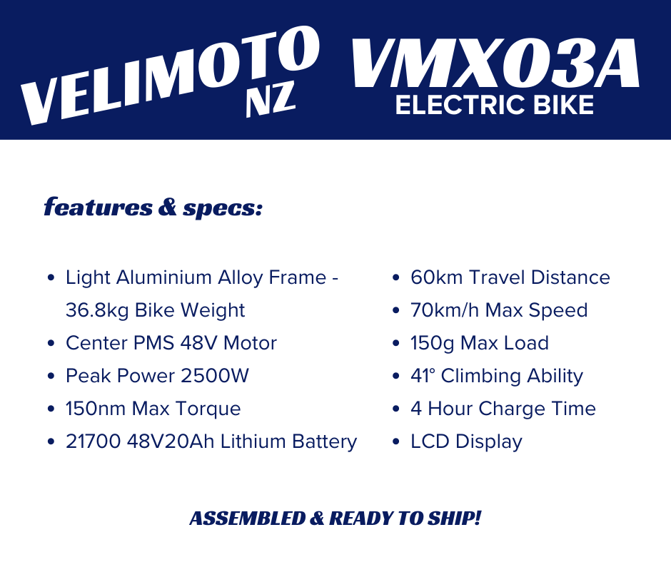 Velimoto VMX03A Electric Bike
