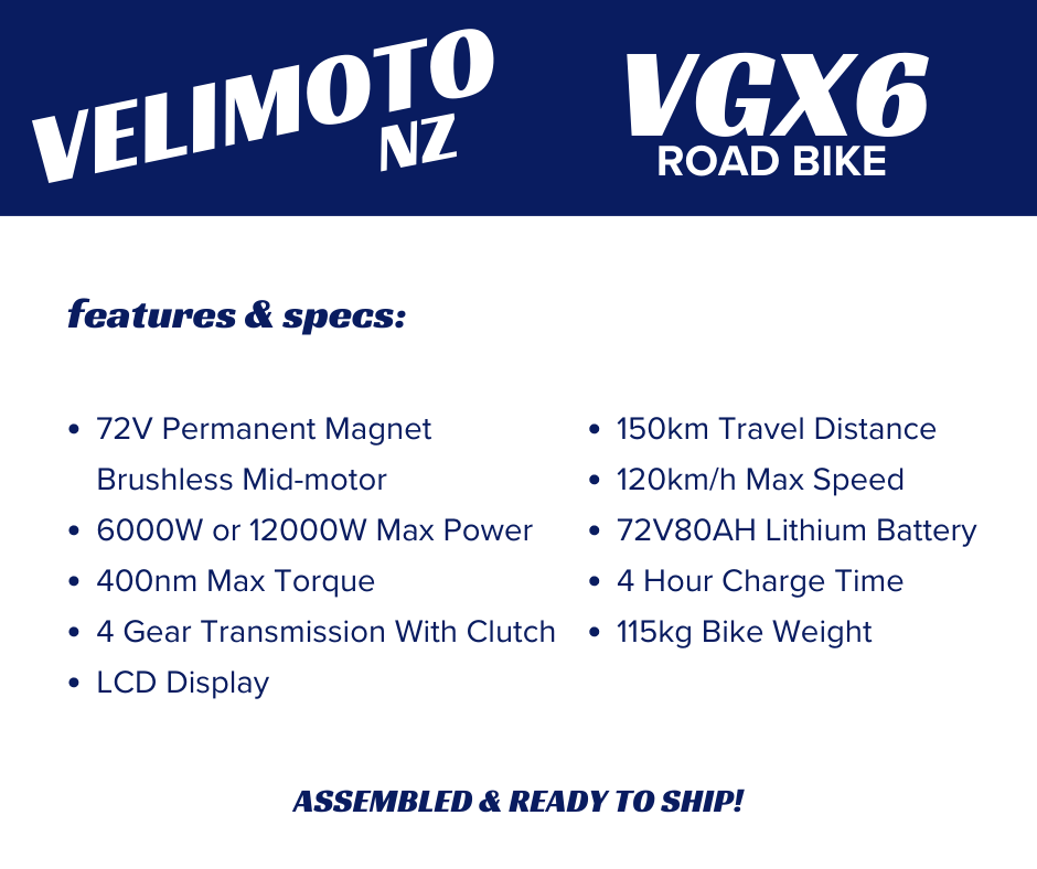Velimoto VGX6 Electric Road bike